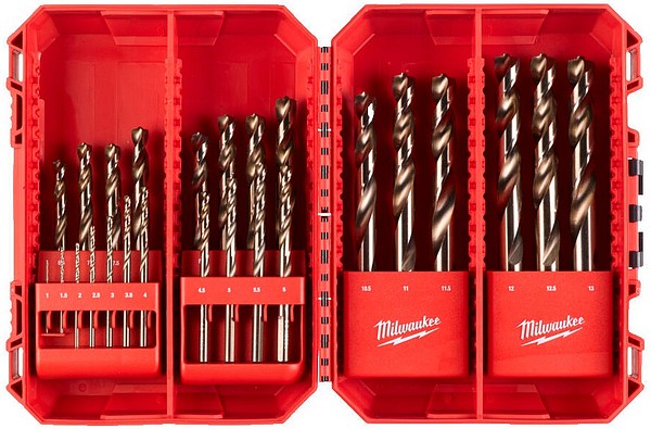 Milwaukee metalliporanteräsarja HSSG-CO 25kpl