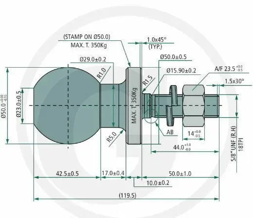 Vetokuula - Puutarhakone