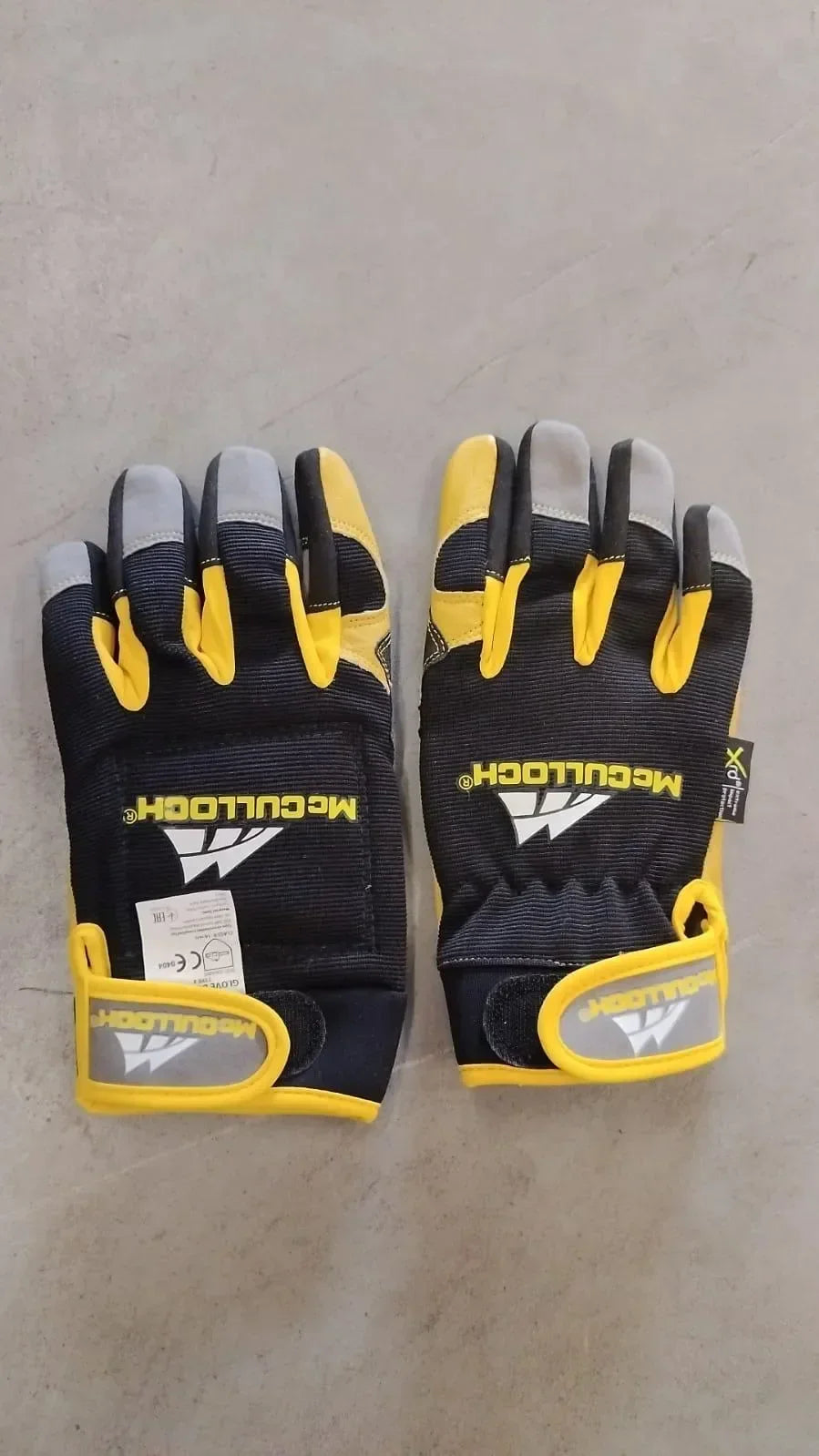 Moottorisahauksen viiltosuojakäsine McCulloch - Puutarhakone