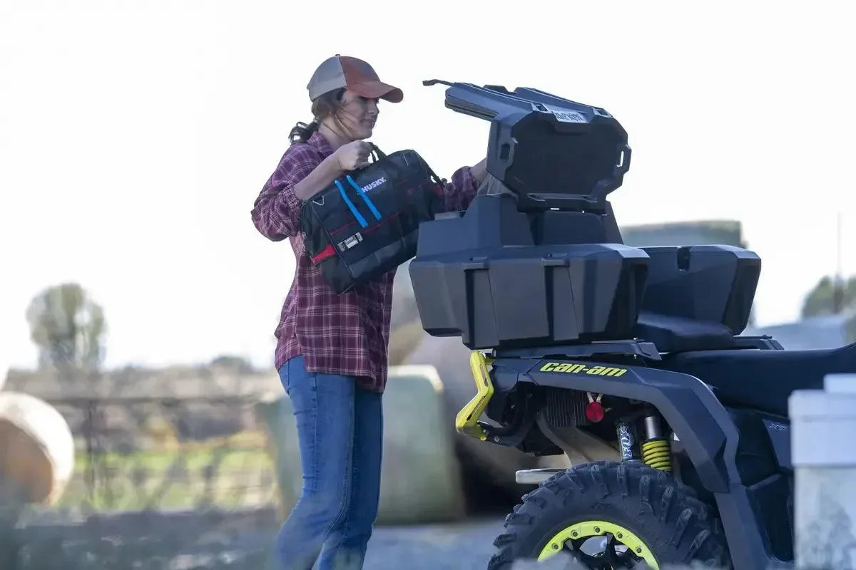 Tavaralaatikko taka Kolpin ATV Trunk & Lounger - Puutarhakone