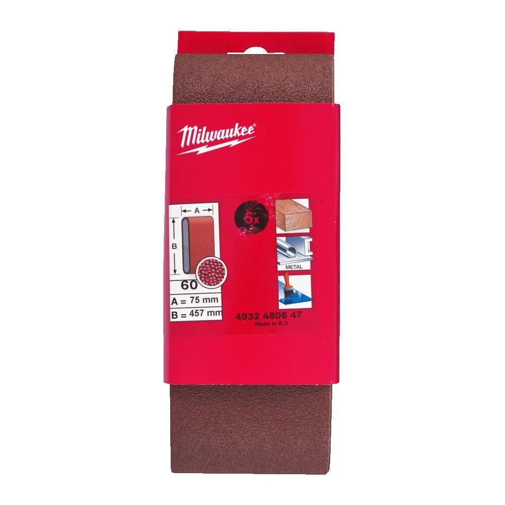 Milwaukee hiomanauha 5kpl - Puutarhakone