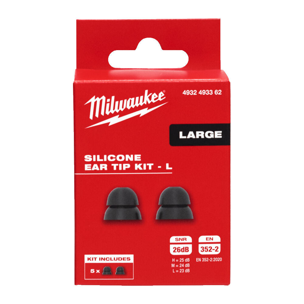 Milwaukee BT-nappikuulokkeiden L4 RLEPB korvatyynyt