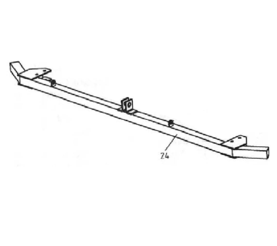 Bronco Pyörien välitanko niittyleikkuri 77-12490