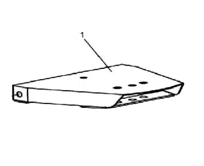 Bronco Vetopuomin säätölevy niittyleikkuri 77-12490