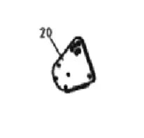 Bronco Tukilevy Vasen niittyleikkuri 77-12490