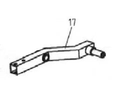 Bronco Pyörän kannake niittyleikkuri 77-12490