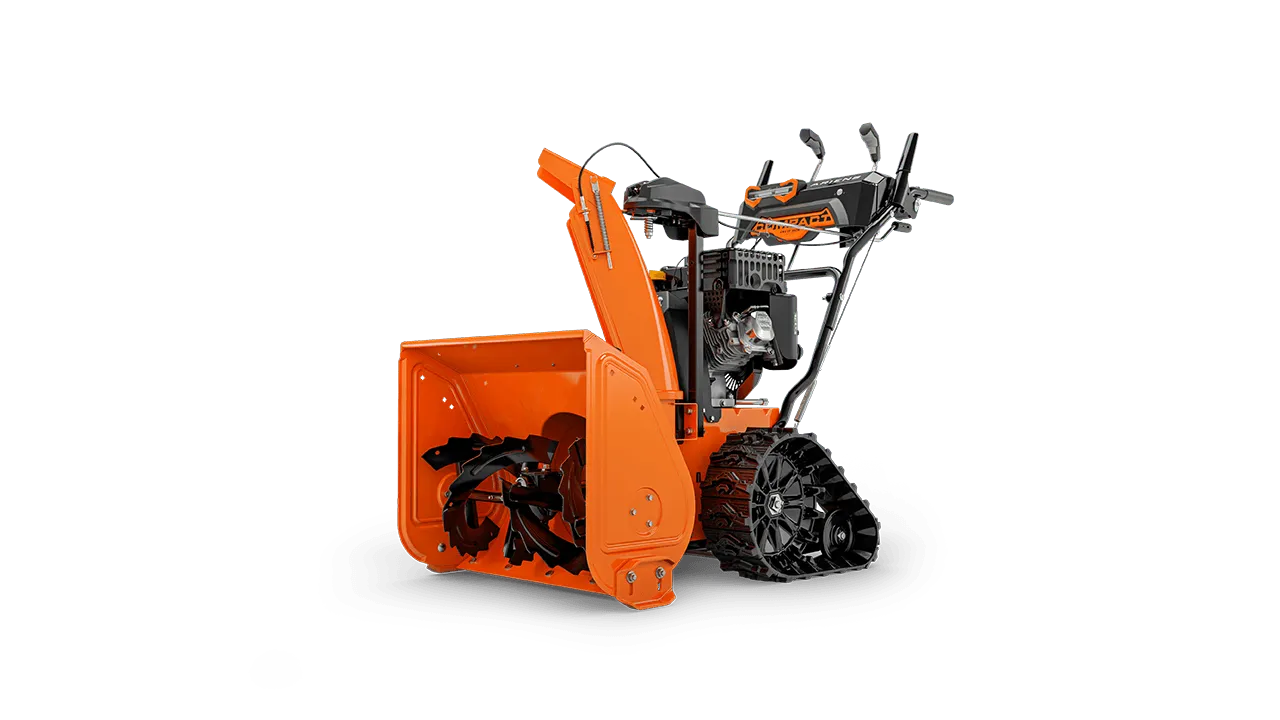 Ariens ST24Let lumilinko teloilla/pyörillä - Puutarhakone