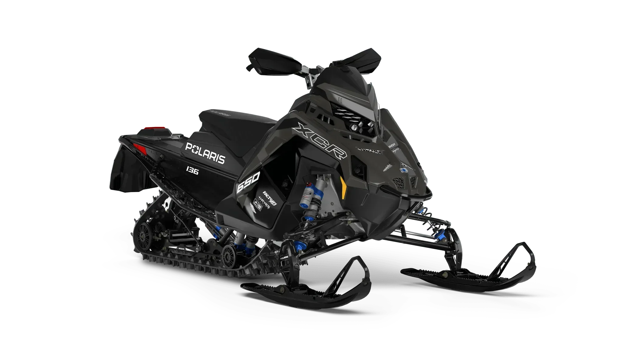 Polaris 650 INDY XCR 136 moottorikelkka (2024) - Puutarhakone