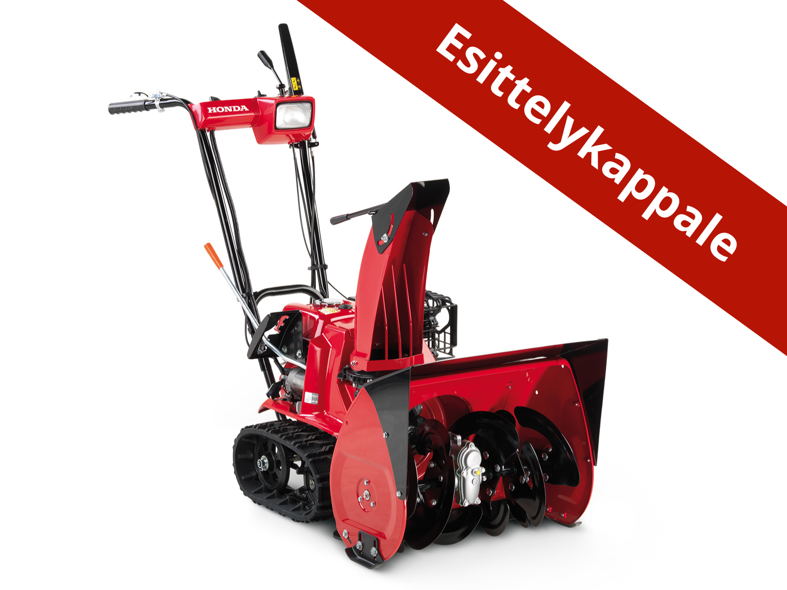 Honda HSS655ET lumilinko -teloilla *Esittelykone*