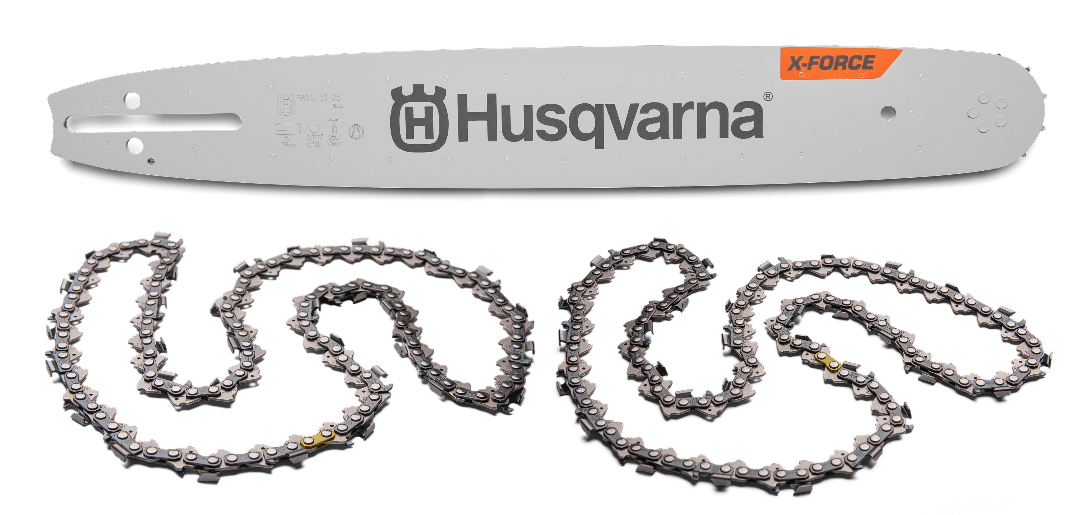 Husqvarna teräpaketti 20" 3/8 C85 X-cut + X-Force