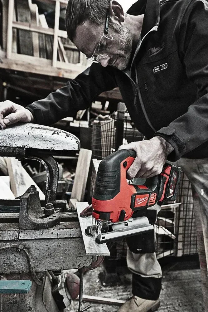 Milwaukee pistosaha M18 BJS-0 -runko - Puutarhakone