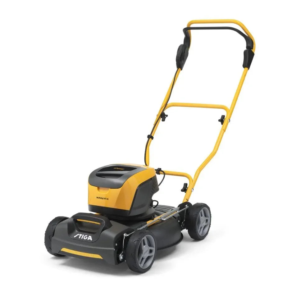 Stiga Multiclip 547 AE akkuruohonleikkuri -setti - Puutarhakone