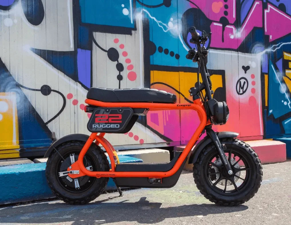 Coopop Rugged kevytsähköajoneuvo 25km/h - Puutarhakone