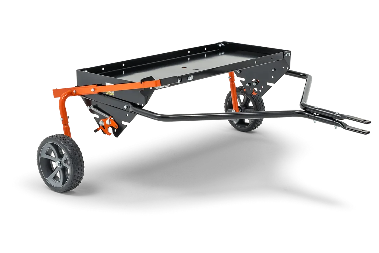 Husqvarna lisälaitevaunu ajoleikkuriin