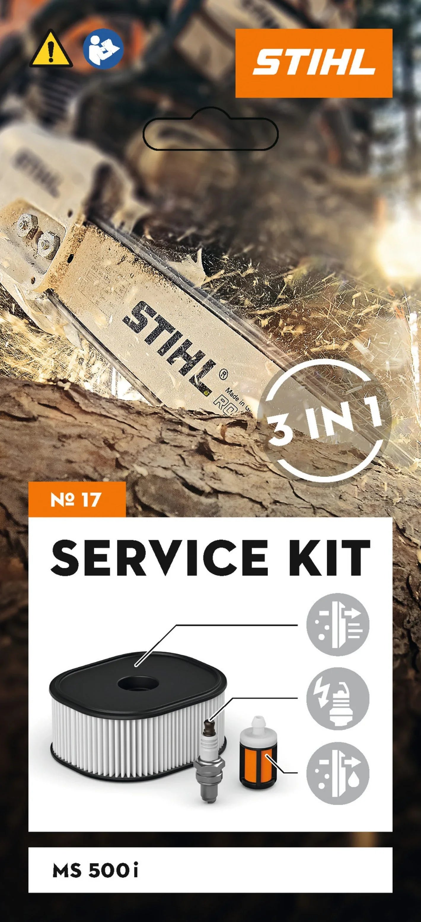 STIHL huoltosarja 17 -MS 500i
