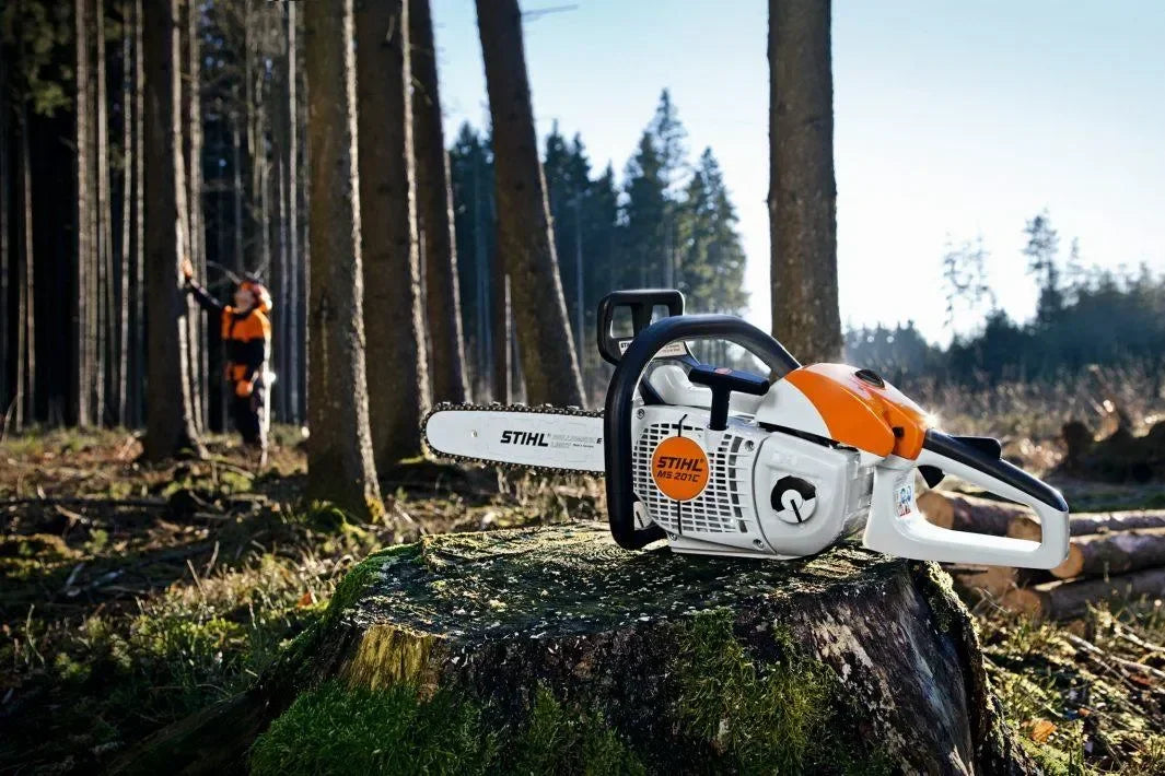 STIHL MS 201 C-M Moottorisaha 12" (PS) - Puutarhakone