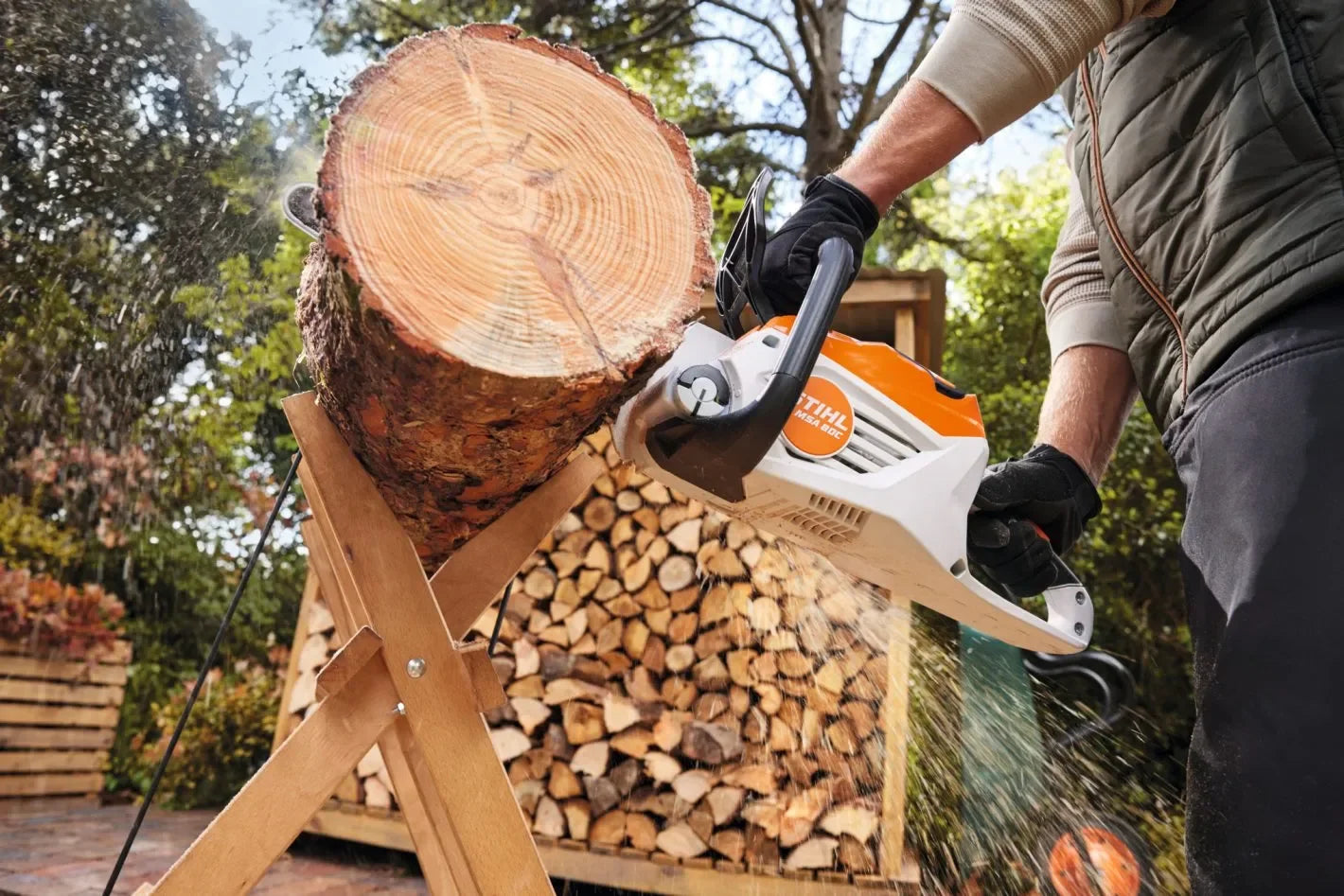STIHL MSA 80 C-B Akkusaha -setti