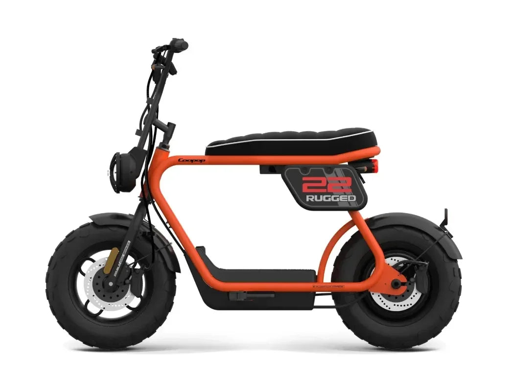 Coopop Rugged kevytsähköajoneuvo 25km/h - Puutarhakone