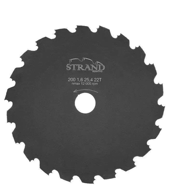 Strand raivaussahan terä 200/25 - Puutarhakone