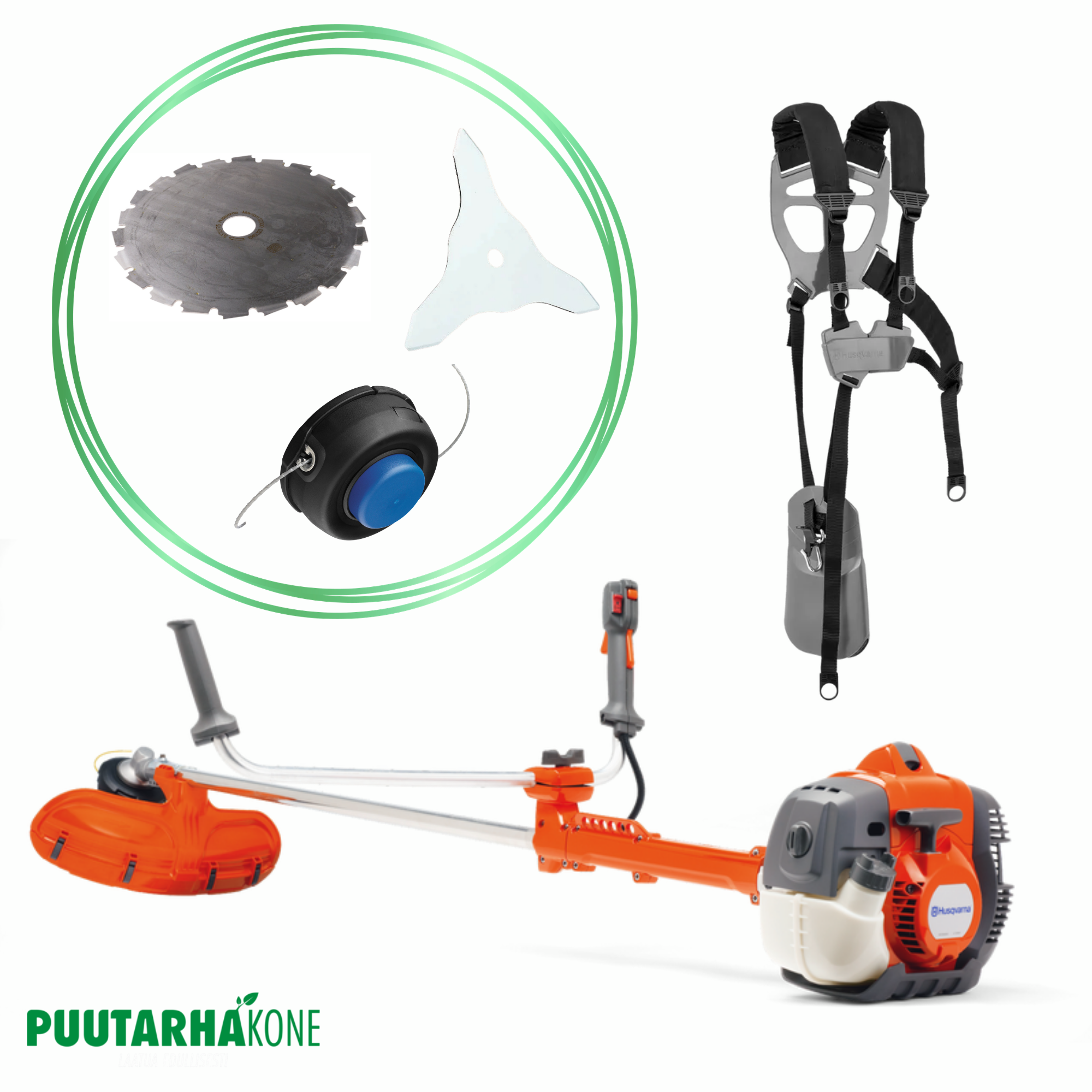 Husqvarna 336 FR raivaussaha -setti