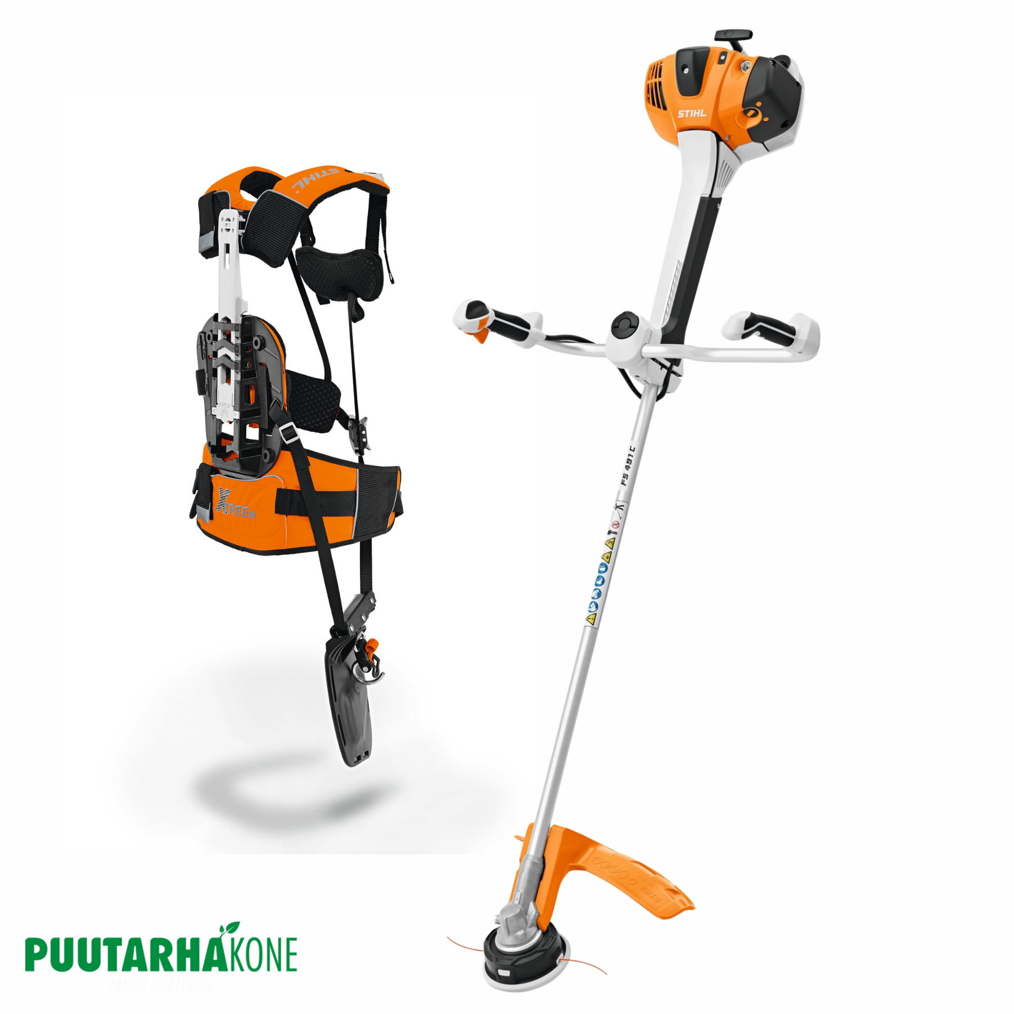 STIHL FS 491 C-EM Raivaussaha -siimapäällä