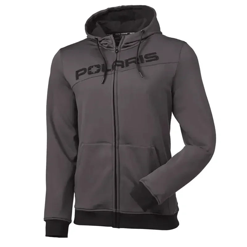 Polaris Men's Tech Full-Zip Hoodie Grey - Puutarhakone