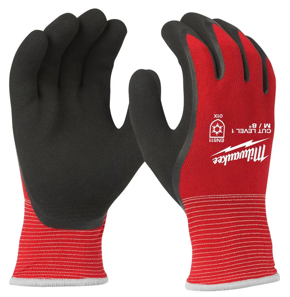 Milwaukee lämmin viiltosuojakäsine Cut level 1, koot M-XXL - Puutarhakone