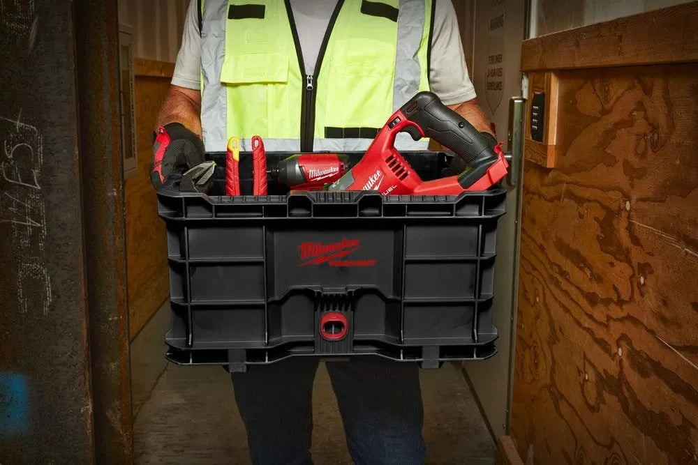 Milwaukee avolaatikko Packout - Puutarhakone