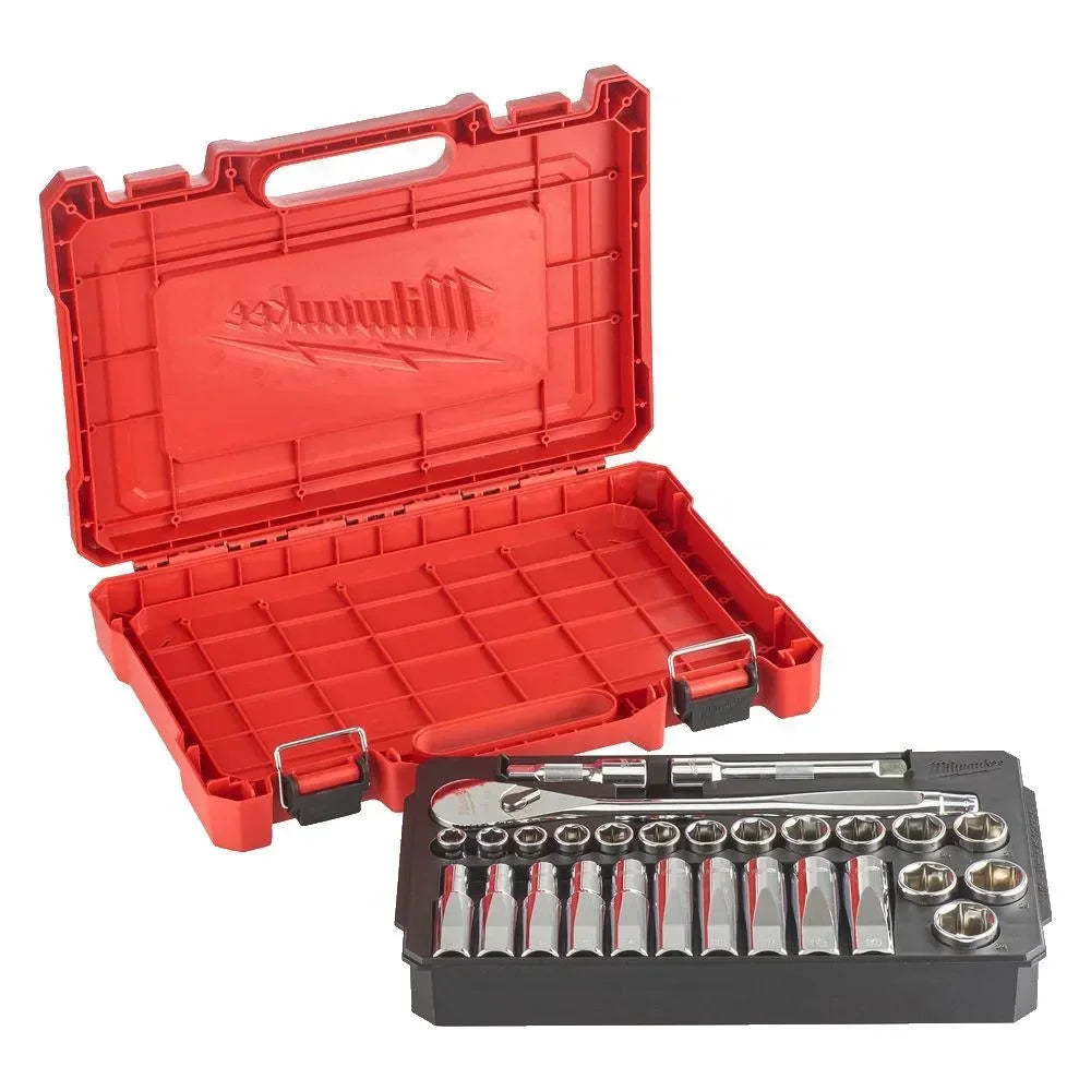 Milwaukee hylsysarja 1/2"mm (28kpl) - Puutarhakone