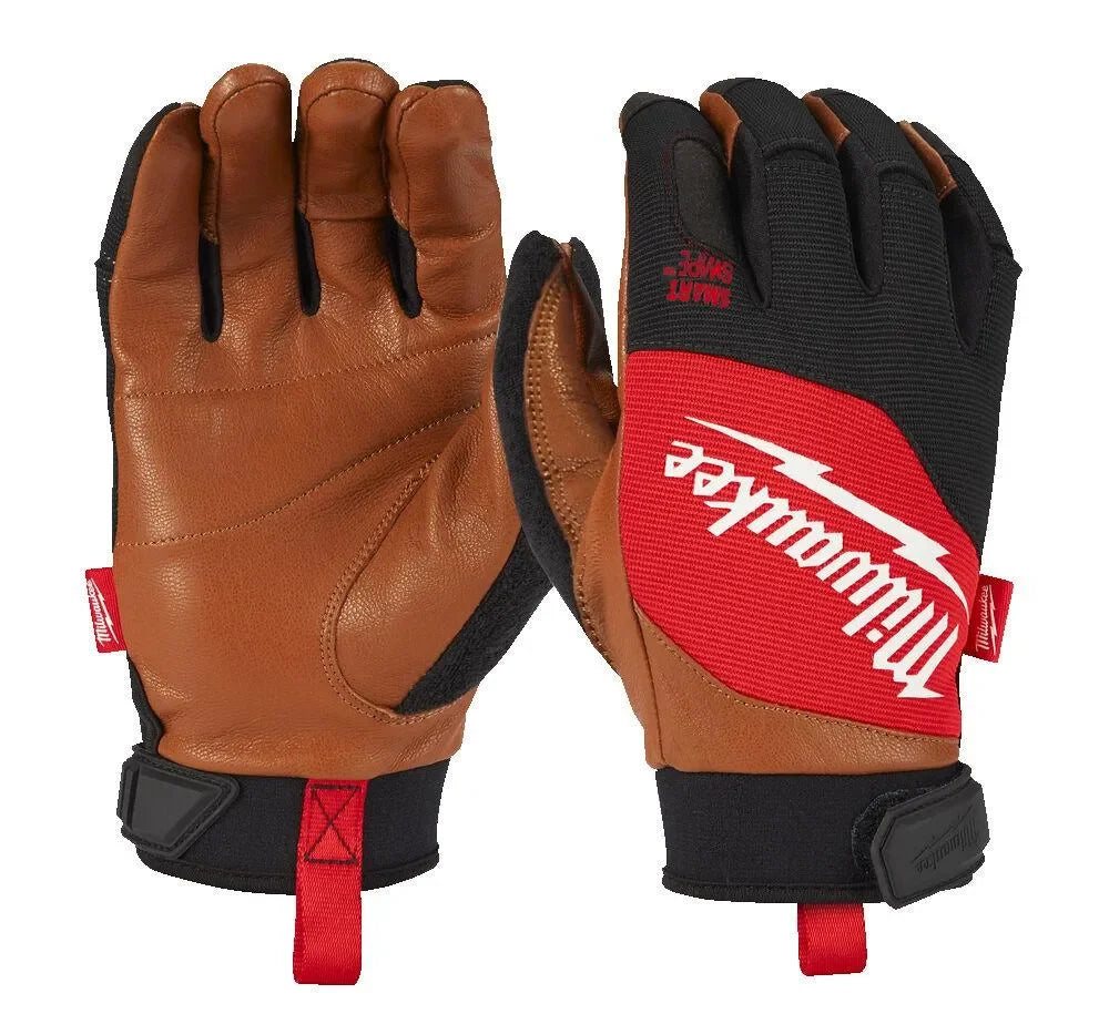 Milwaukee käsine hybridi nahka 7-11 - Puutarhakone