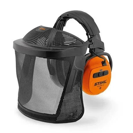 STIHL Dynamic Bluetooth kuulonsuojain+verkkovisiiri - Puutarhakone