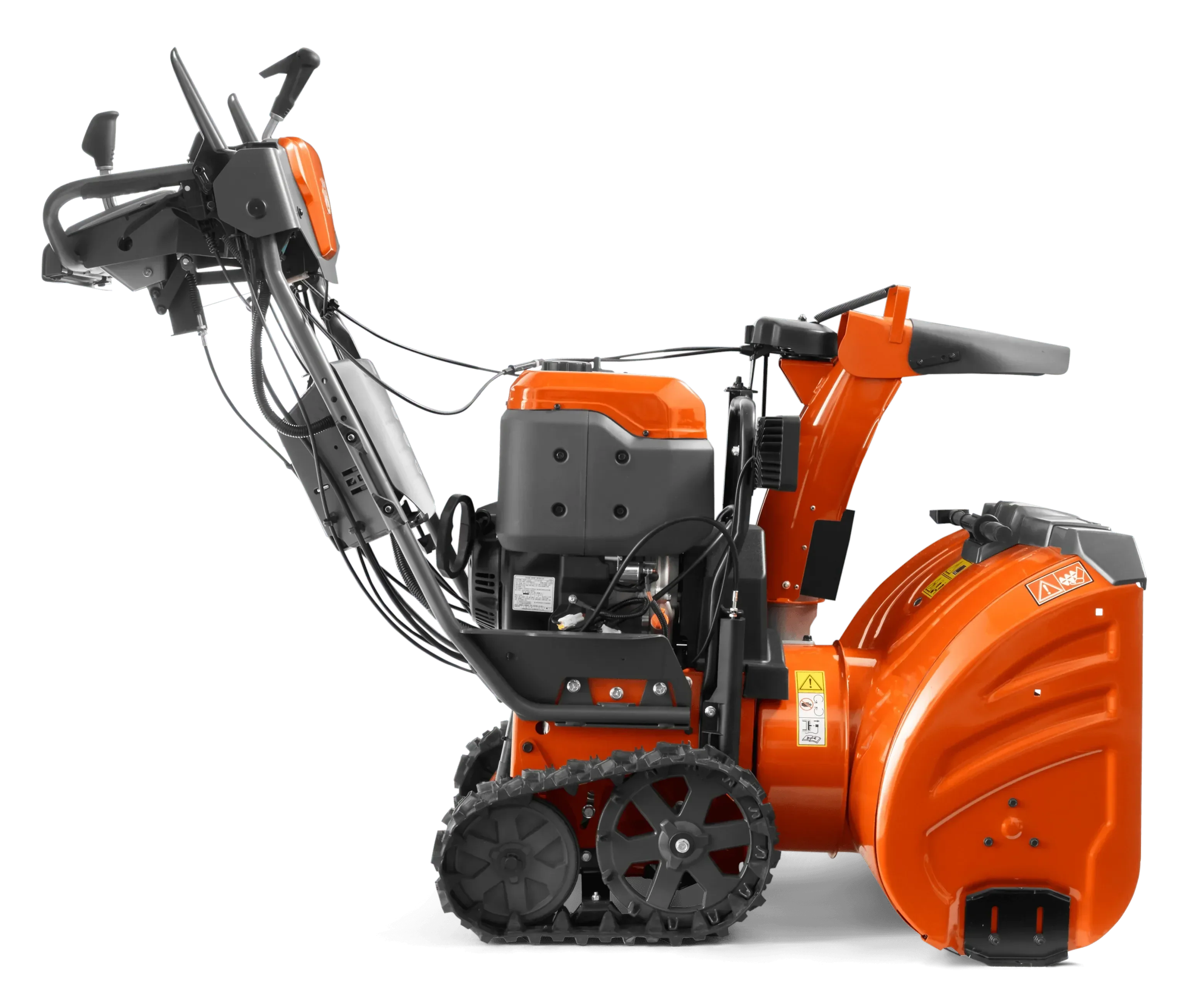 Husqvarna ST 430T lumilinko teloilla - Puutarhakone
