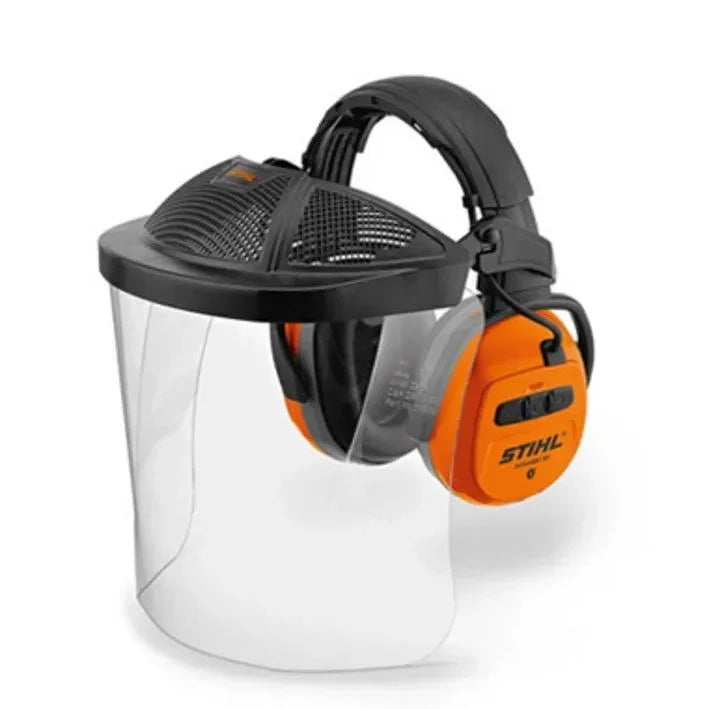 STIHL Dynamic Bluetooth kuulonsuojain+polykarb.visiiri - Puutarhakone