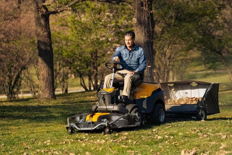 Stiga Compact lehdenkerääjä 42" - Puutarhakone