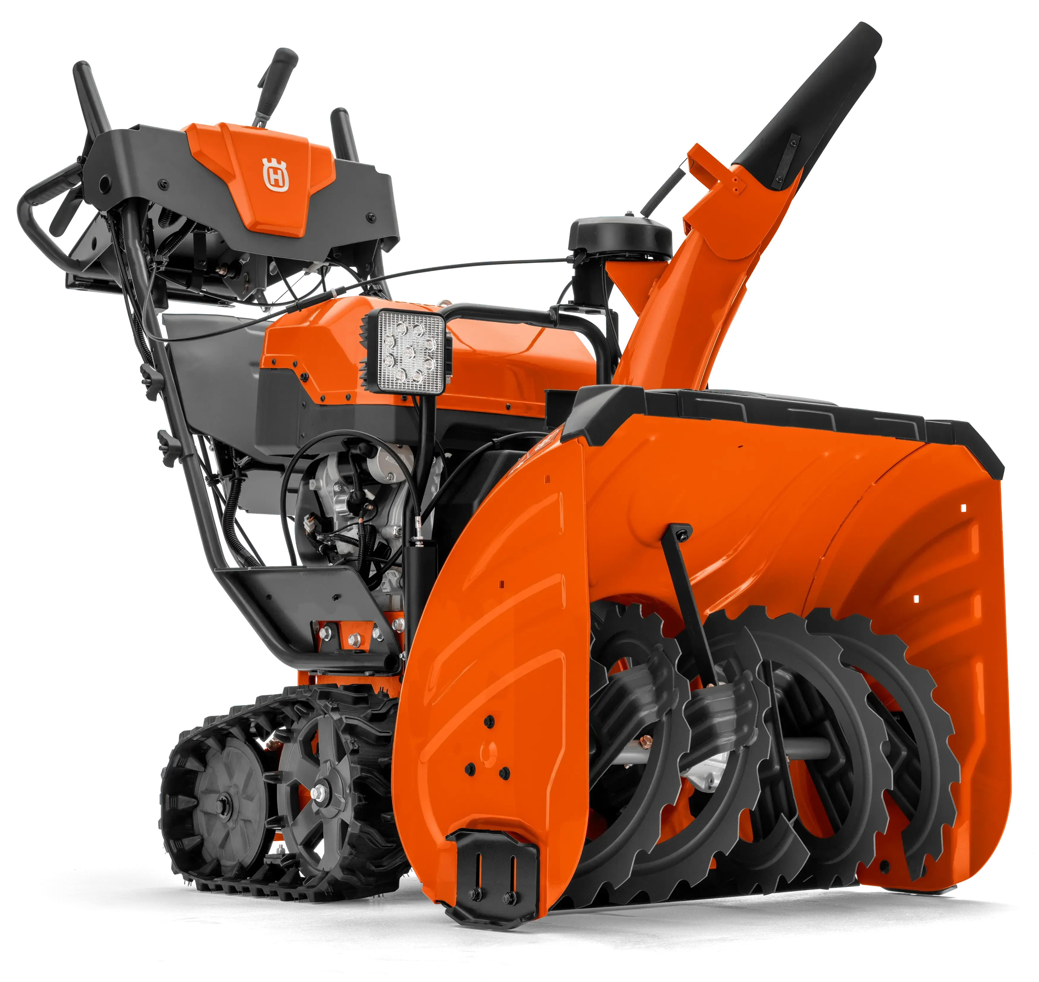 Husqvarna ST 424T lumilinko teloilla - Puutarhakone