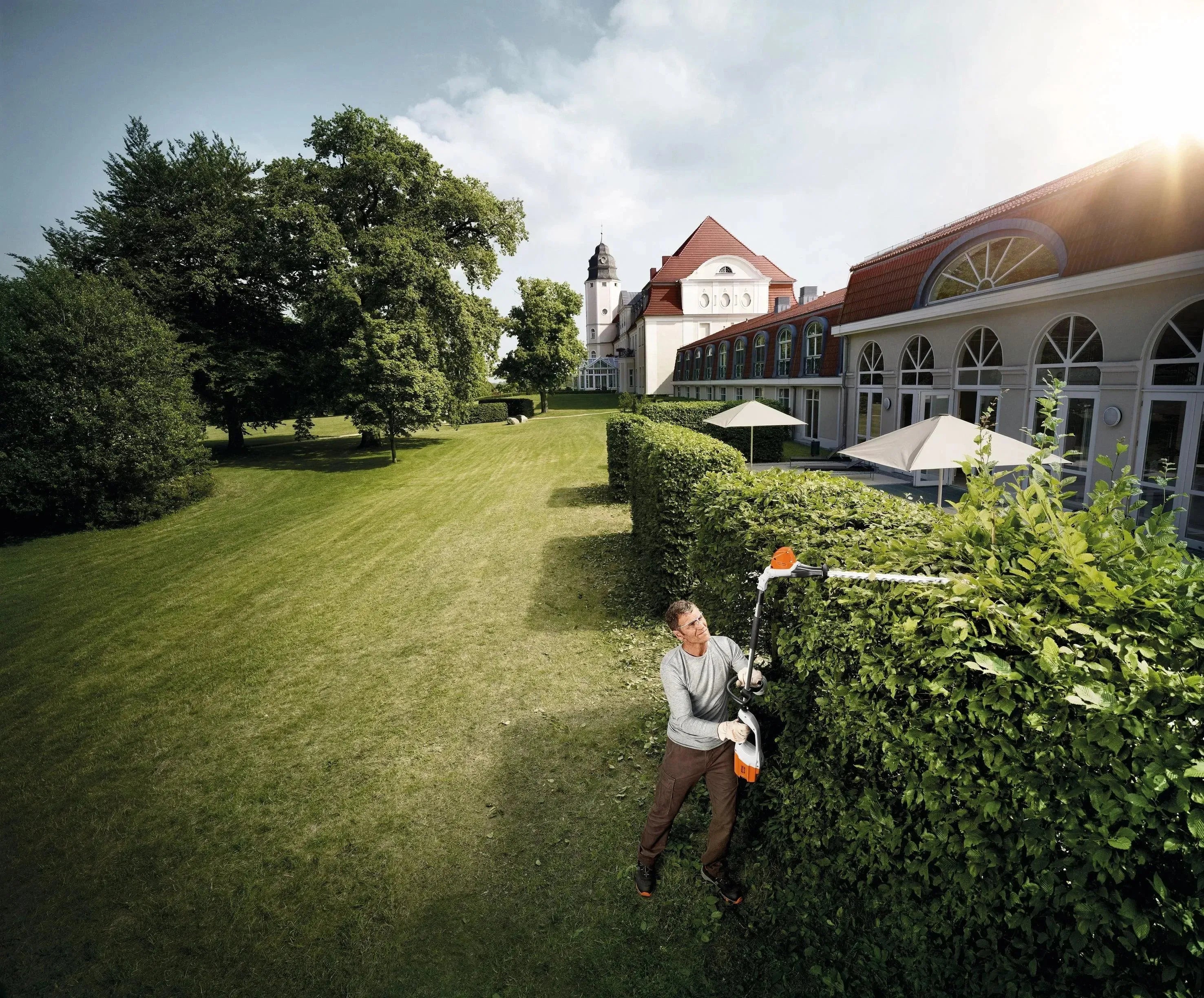 STIHL HLA 56 akkupensasleikkuri -runko - Puutarhakone