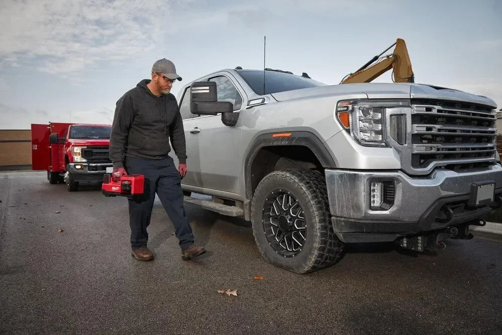 Milwaukee akkuilmakompressori M18 BI-0 -runko - Puutarhakone