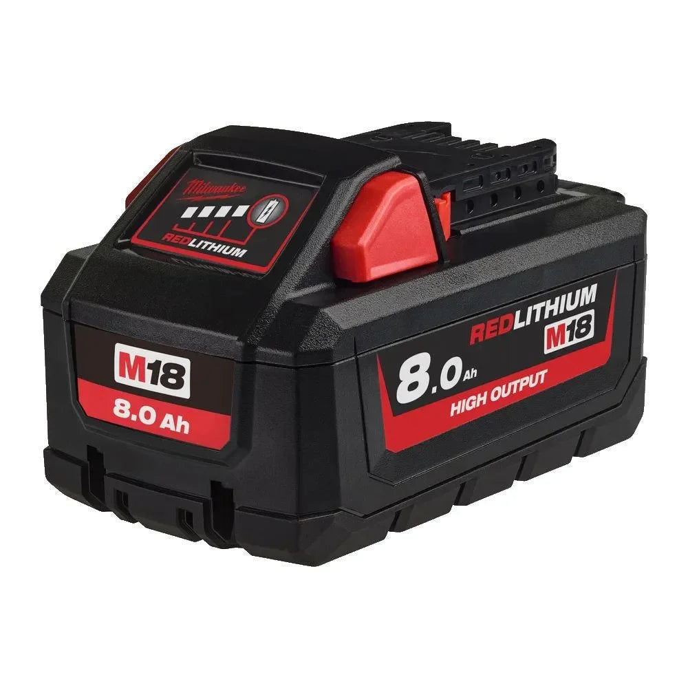 Milwaukee akku M18 High Output 8,0Ah - Puutarhakone