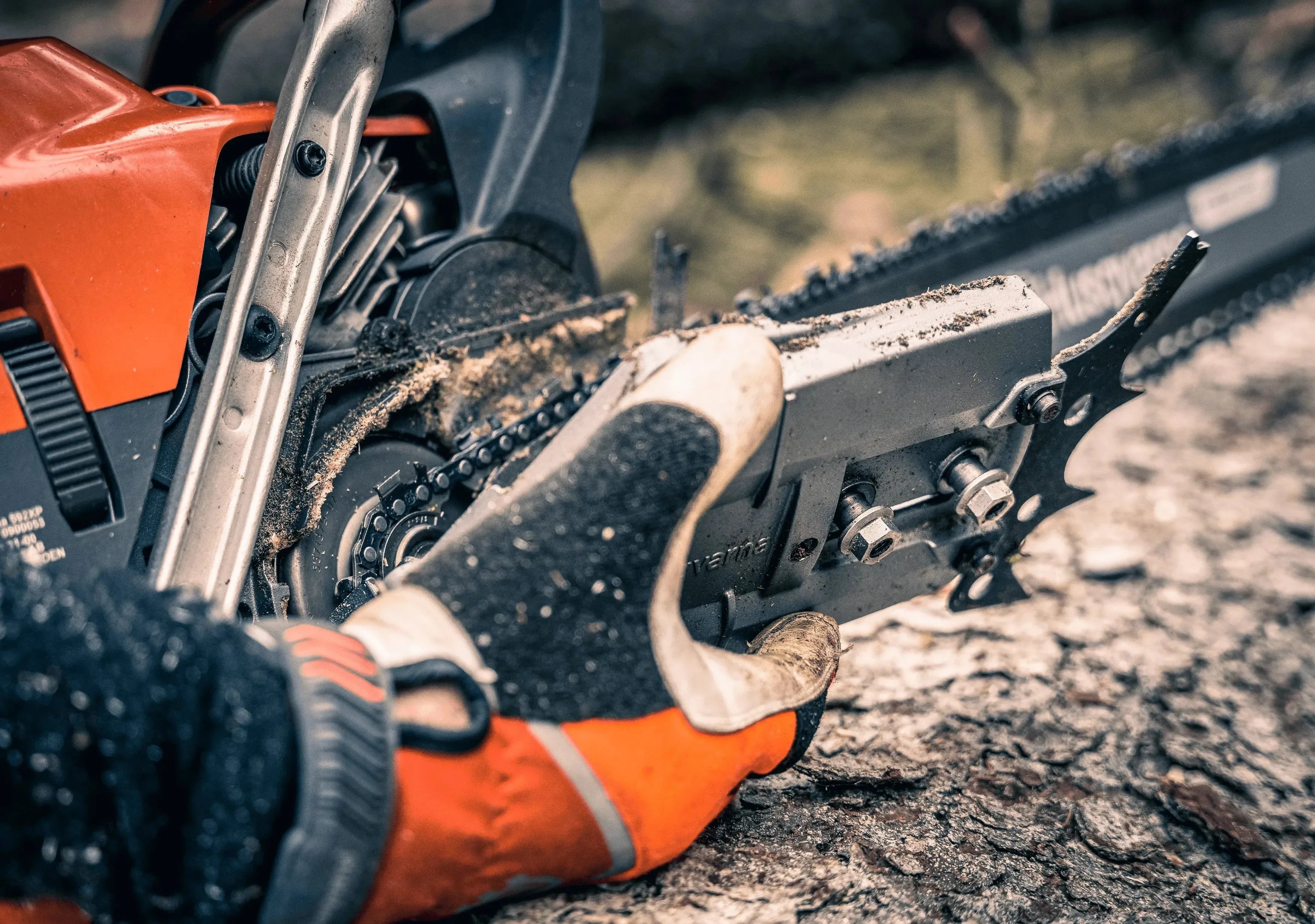 Husqvarna 592XPG moottorisaha, ilman terävarustusta - Puutarhakone