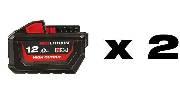 Milwaukee akkuketjusaha M18 FCHS35-122 14" -paketti - Puutarhakone