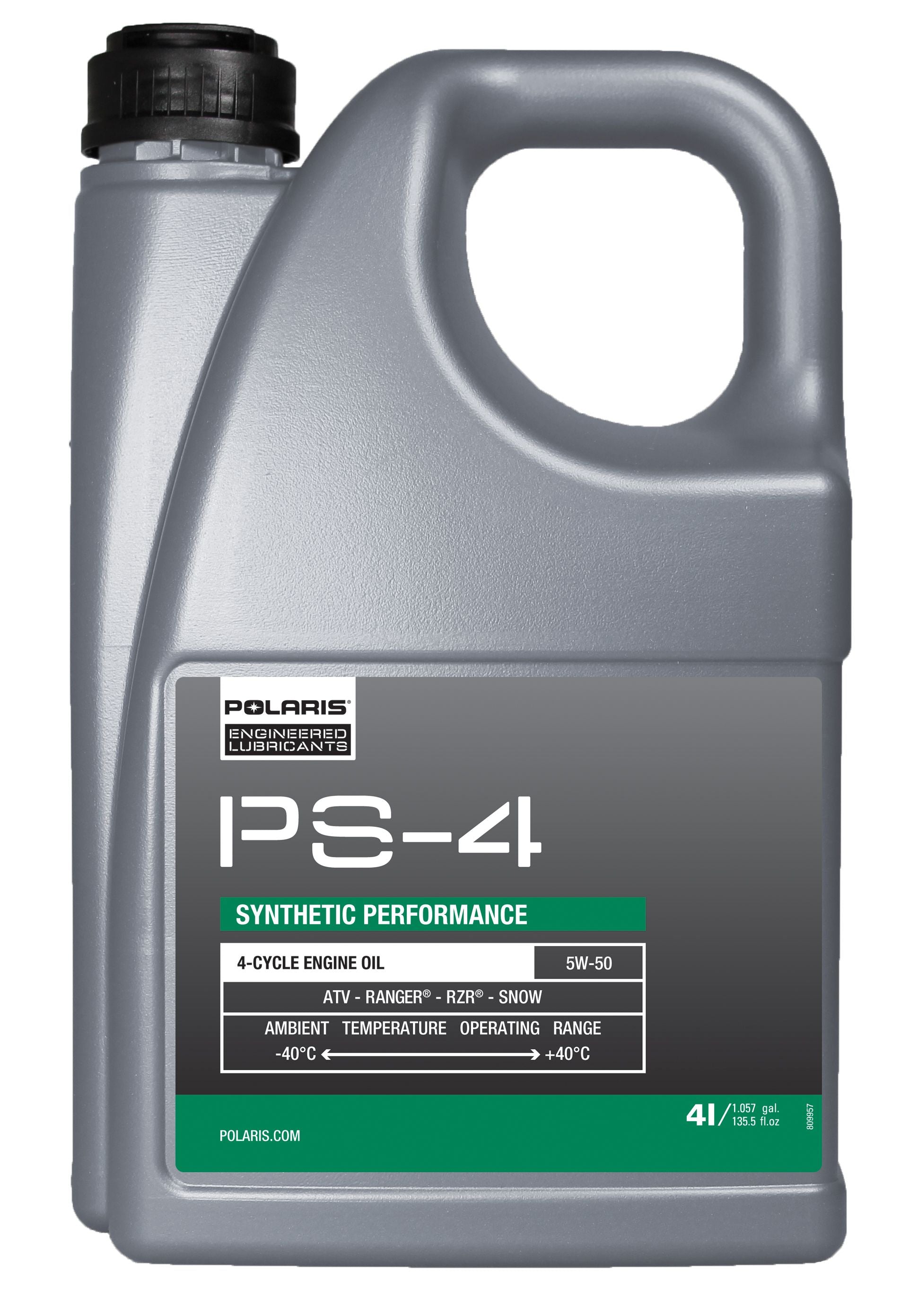 Polaris PS4 moottoriöljy 4L
