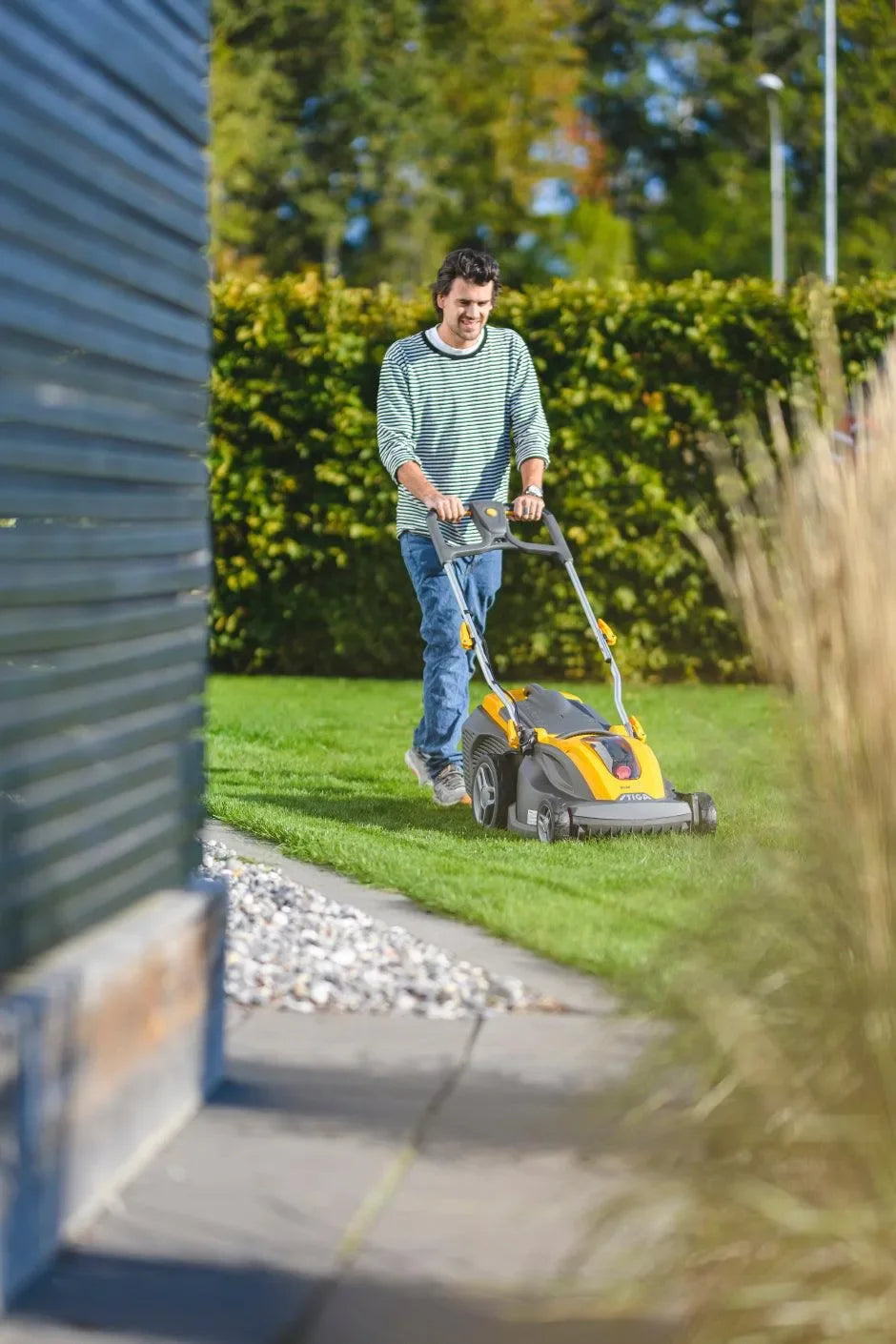 Stiga Combi 340e akkuleikkuri -setti - Puutarhakone