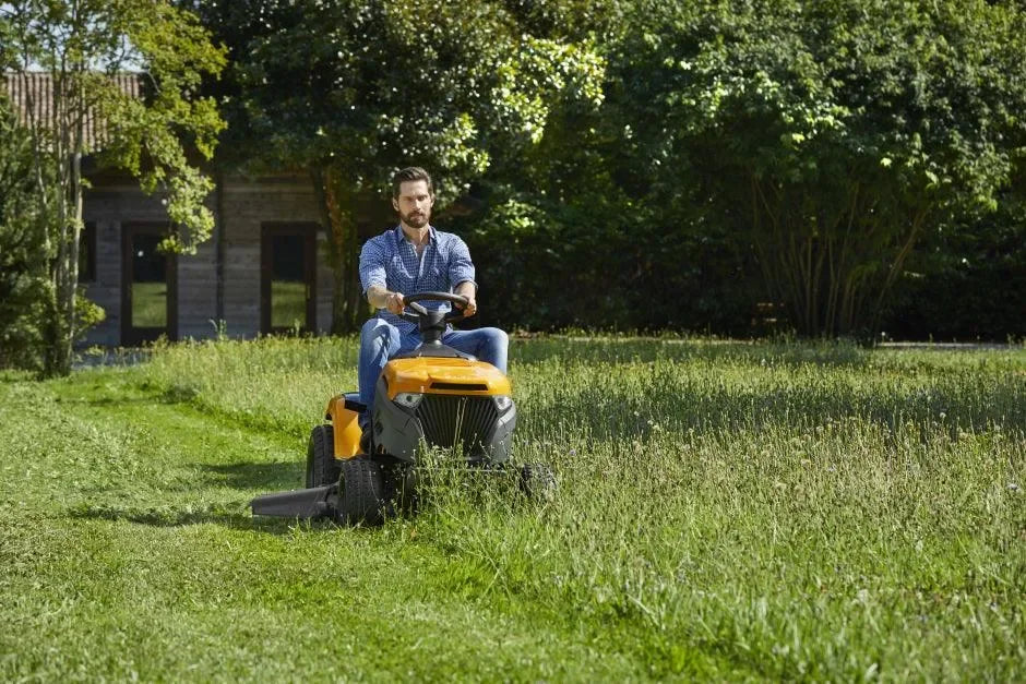 Stiga Tornado 398 hydro ajoleikkuri - Puutarhakone