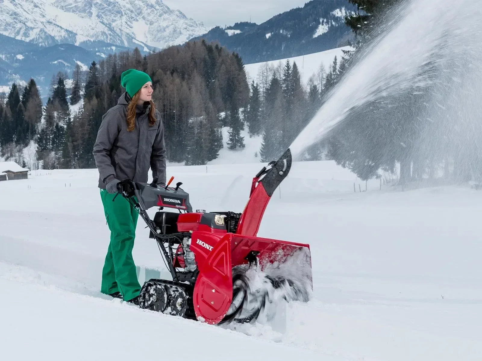 Honda HSS 970A ETD -lumilinko - Puutarhakone