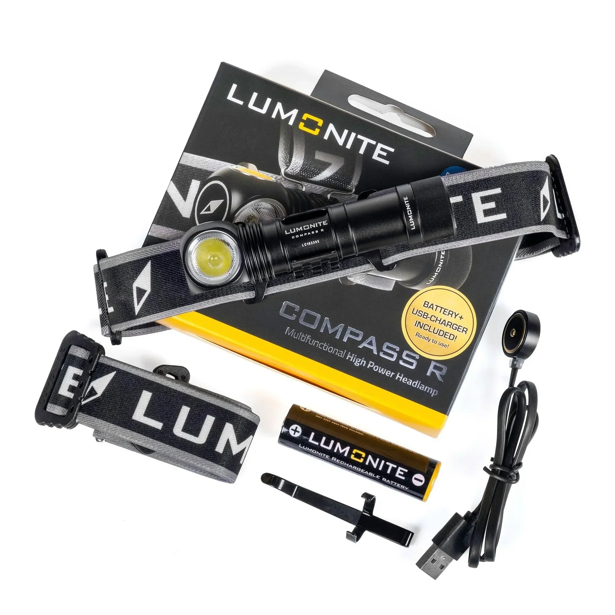 LUMONITE Compass R Monitoimivalaisin 1238 lm, setti - Puutarhakone