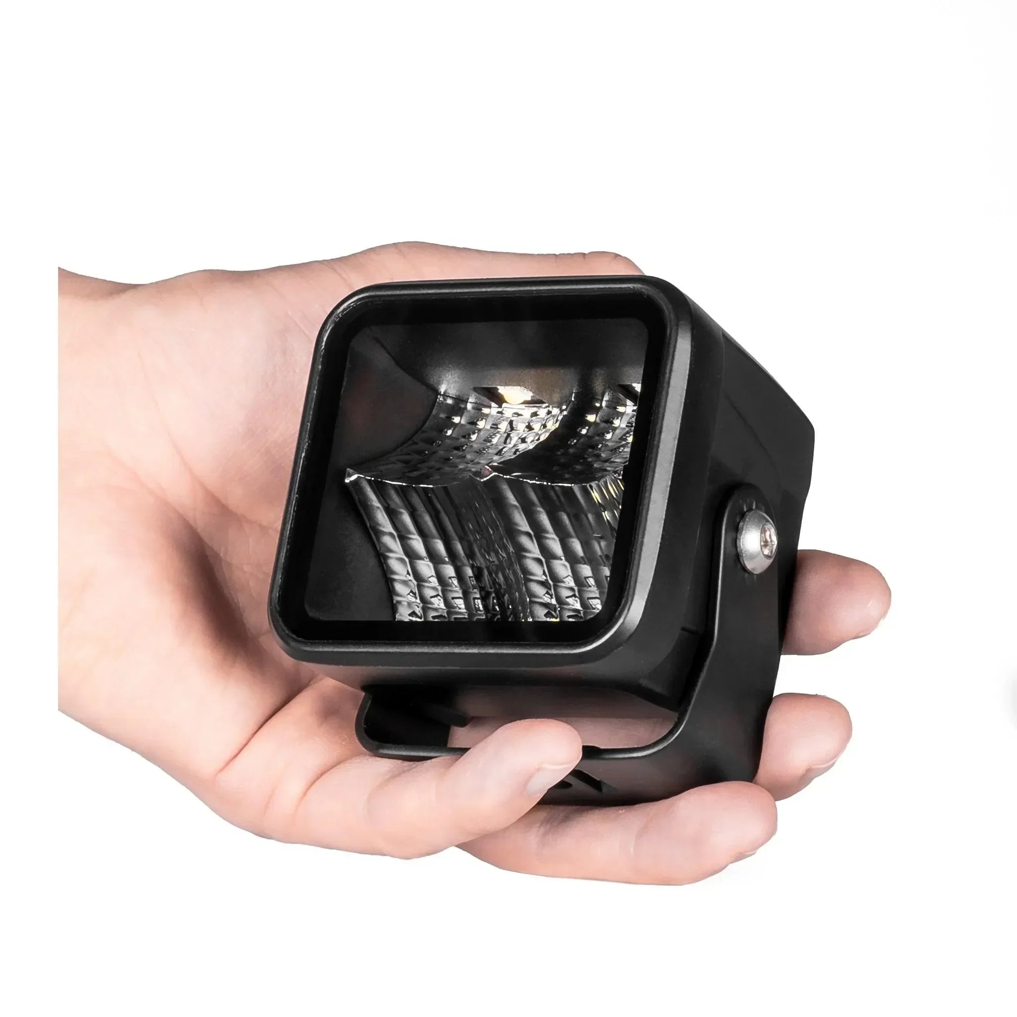 Työvalo Purelux Terrain Black Square Flood, 20W, Leveä - Puutarhakone