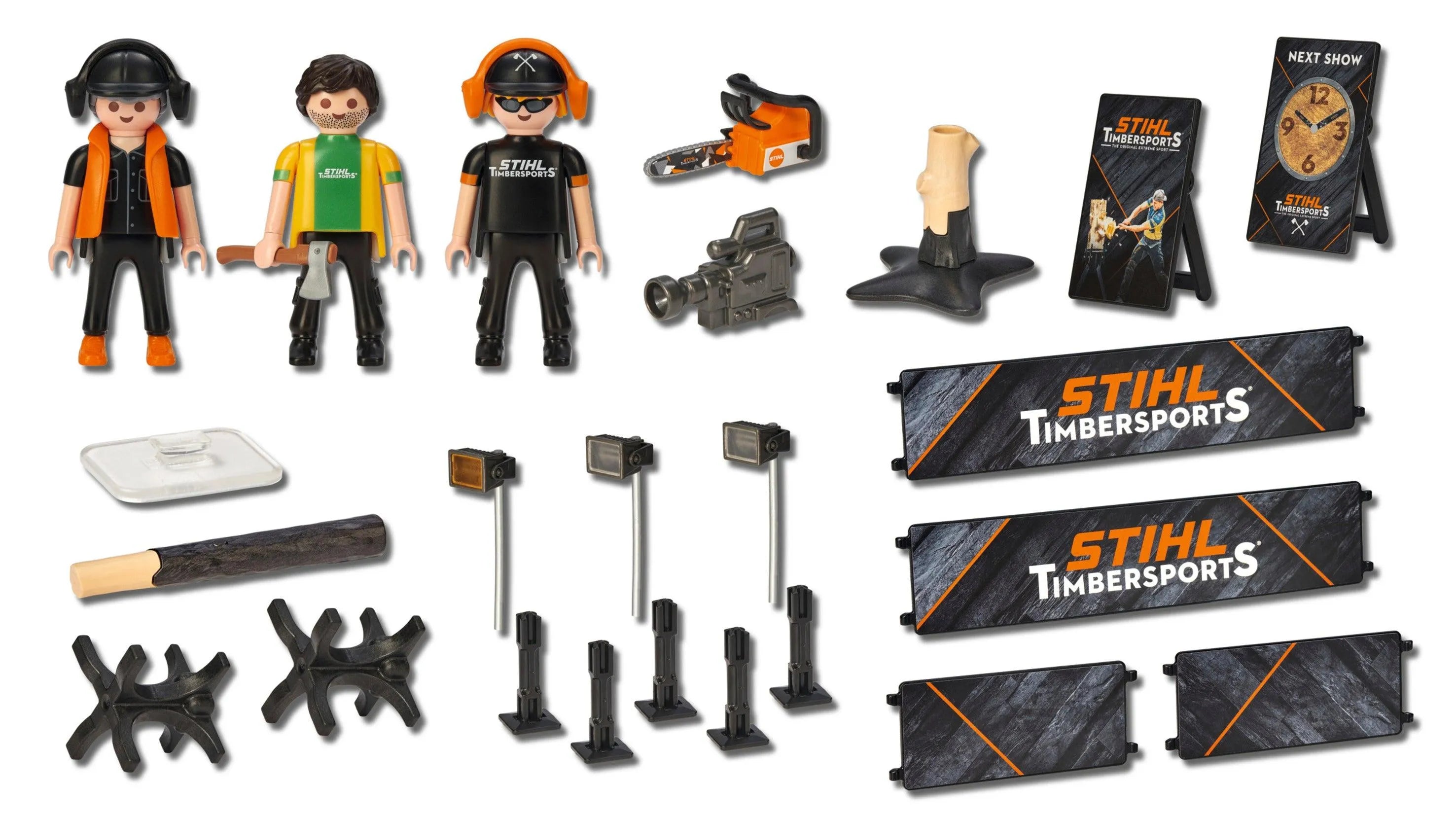 STIHL Playmobil -TimberSport edition - Puutarhakone