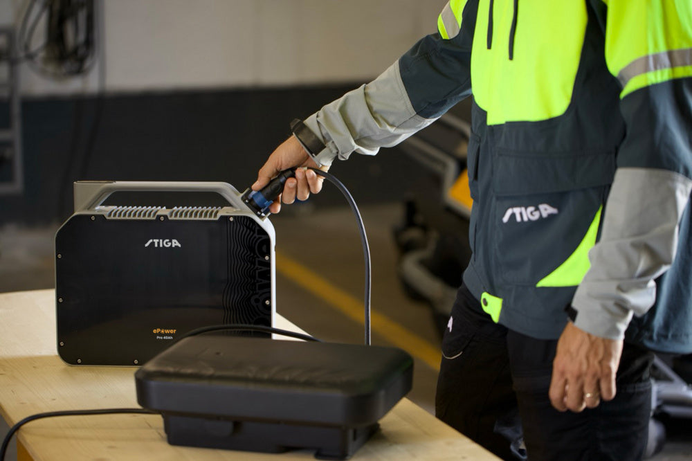 Stiga akkuleikkurin 40Ah ePower Pro akku