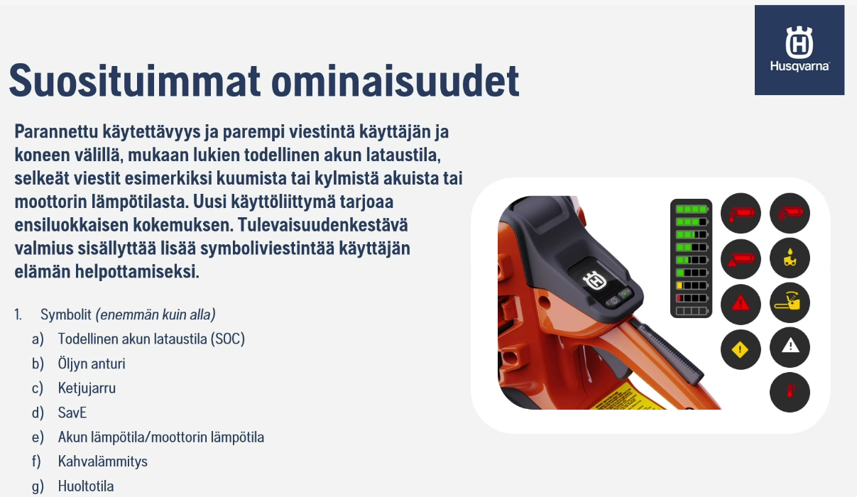 Husqvarna 550i XP 15" -akkumoottorisaha