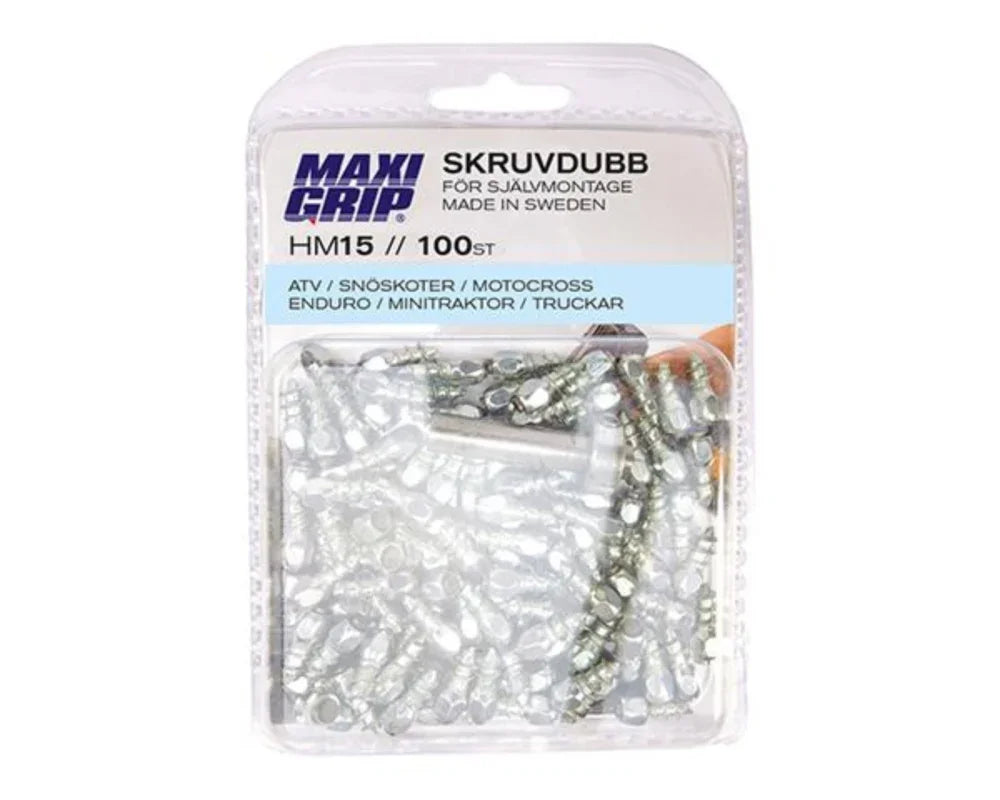 MaxiGrip Nastasarja 15mm 100pakk. Sis. työkalu